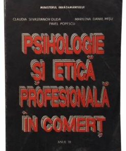 Psihologie si etica profesionala in comert